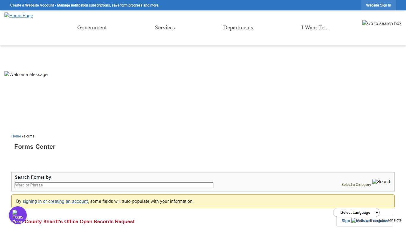 Forms • Linn County Sheriff's Office Open Records Request